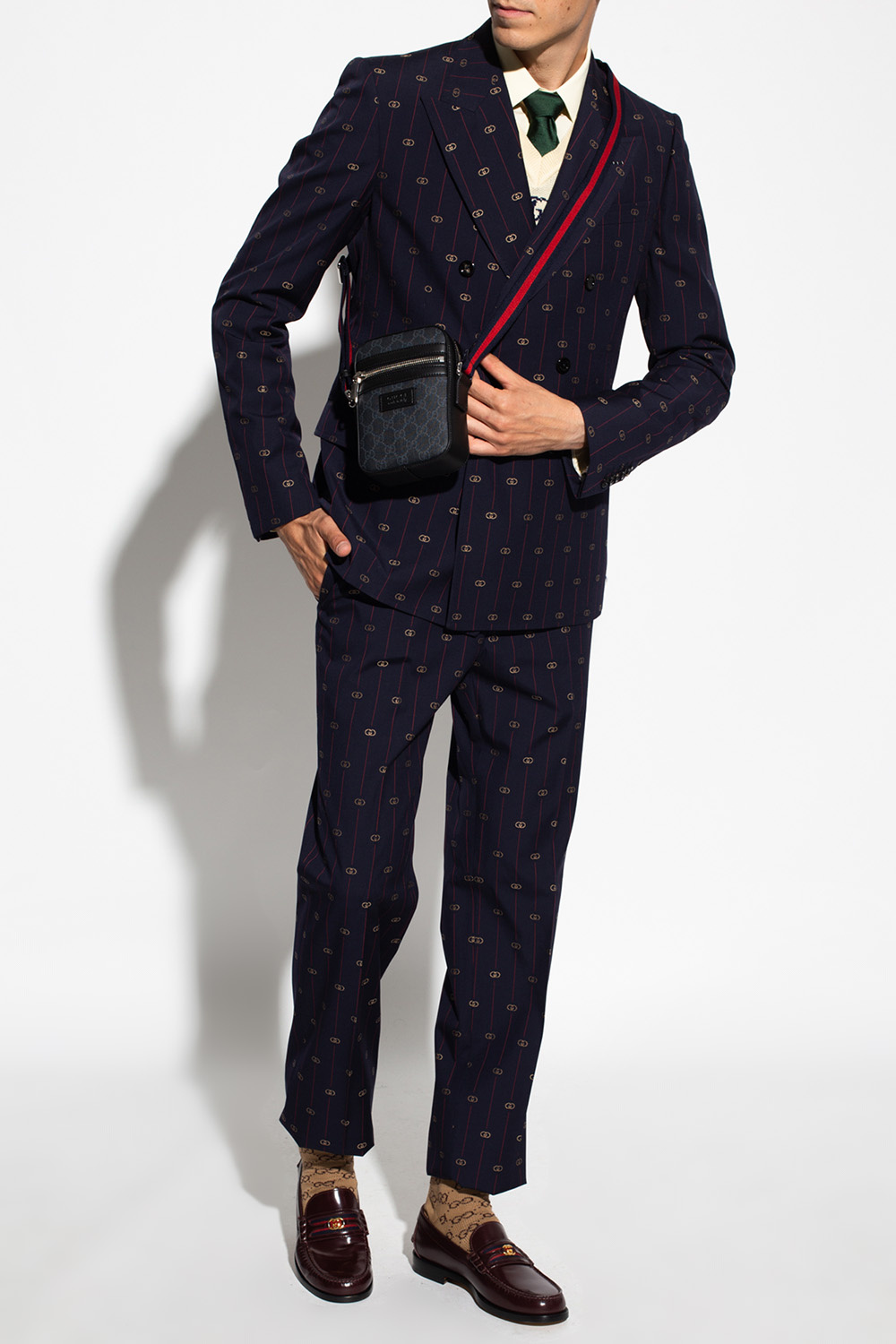 IetpShops | Gucci Suit with GG monogram | Men's Clothing 